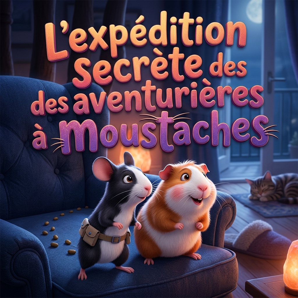 L'expédition secrète des aventurières à moustaches — histoire pour enfant