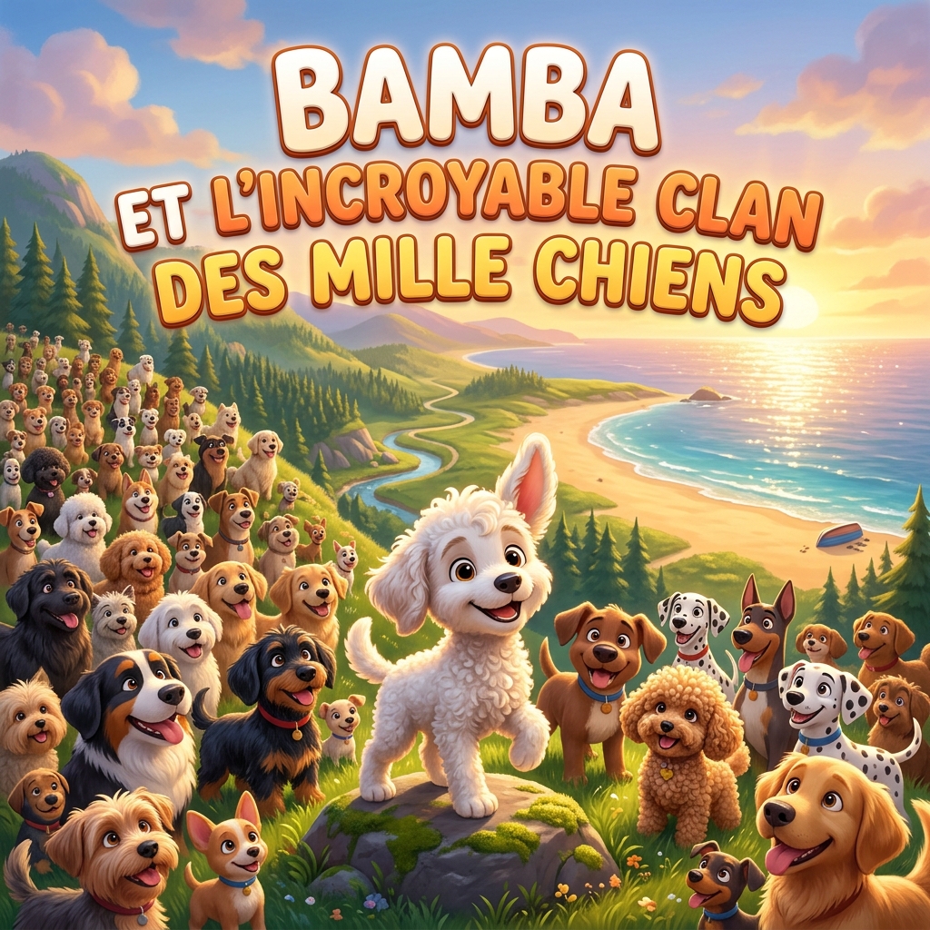 Bamba et l'incroyable clan des mille chiens — histoire du soir pour enfant